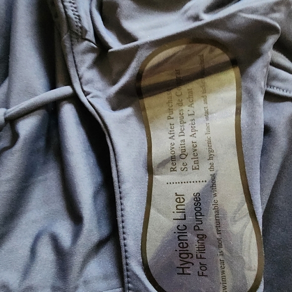 Spanx Navy Swim Bottoms Size 2x Beach Pool Summer Vacation High Rise Brief NWT - Picture 5 of 12